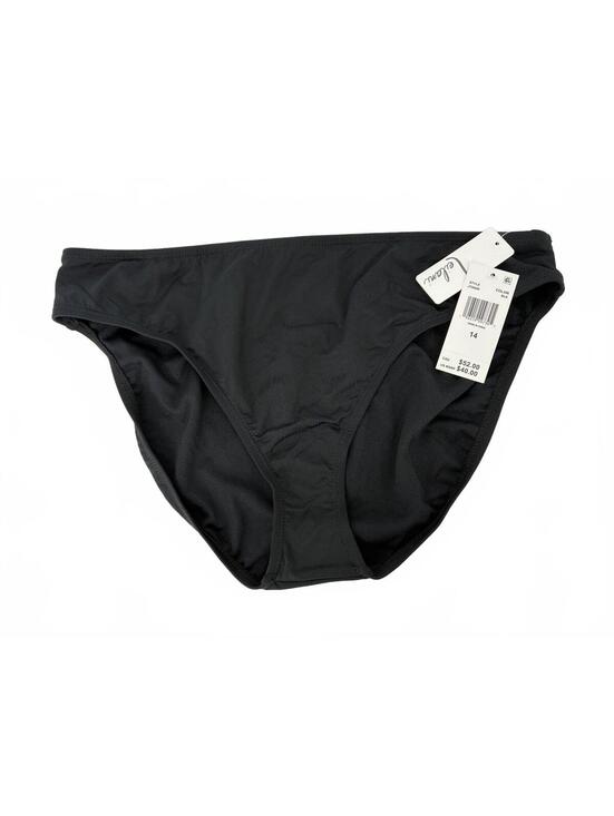 Leilani Other - Leilani Black Midrise Swim Bottoms Size 14 NWT